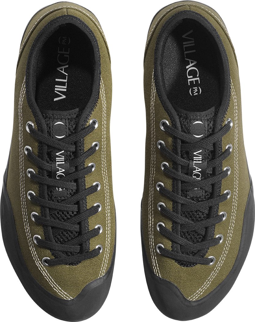 Village PM - 1 .30 PM - Olive - Canvas