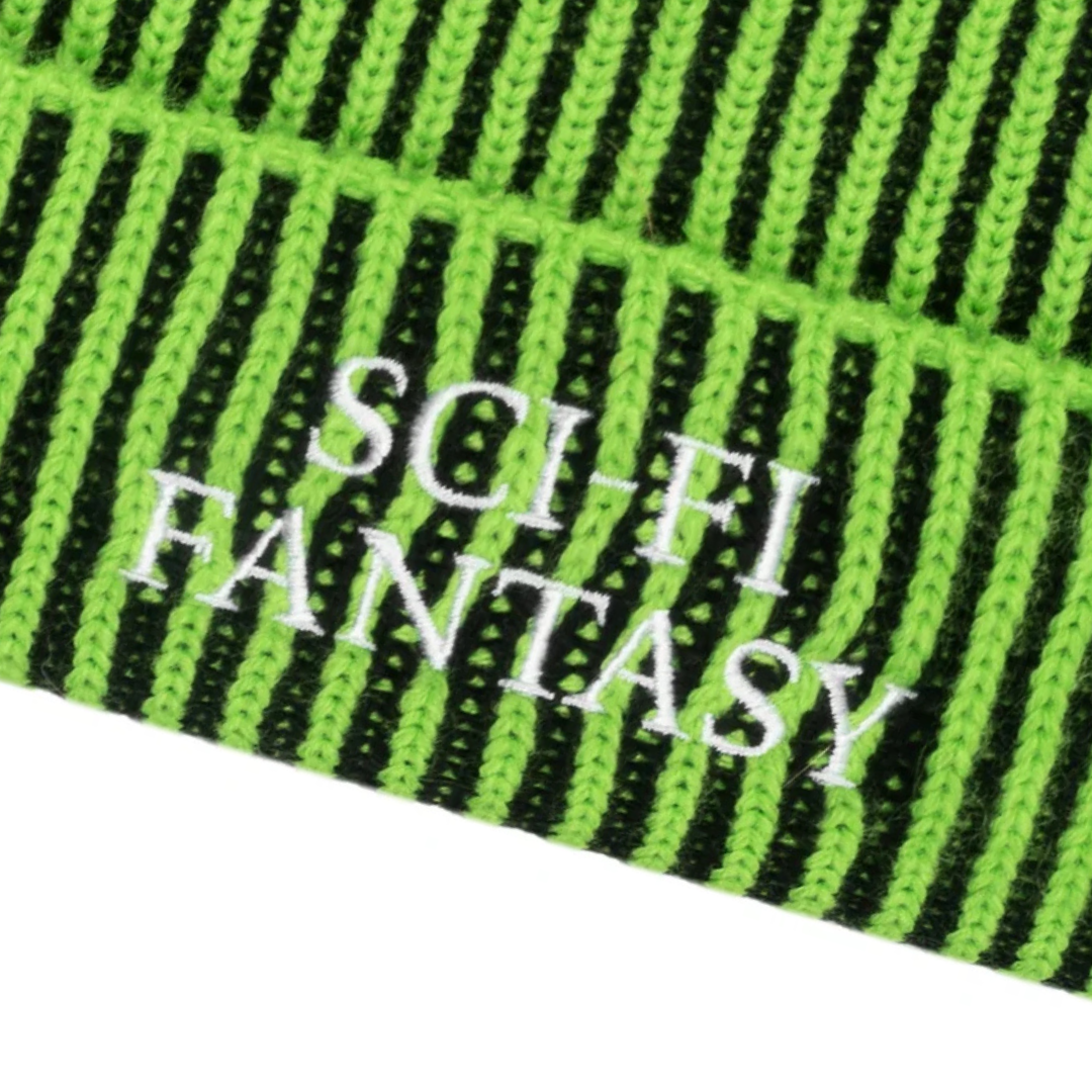 Sci-fi fantasy - Logo Beanie Lime/Black