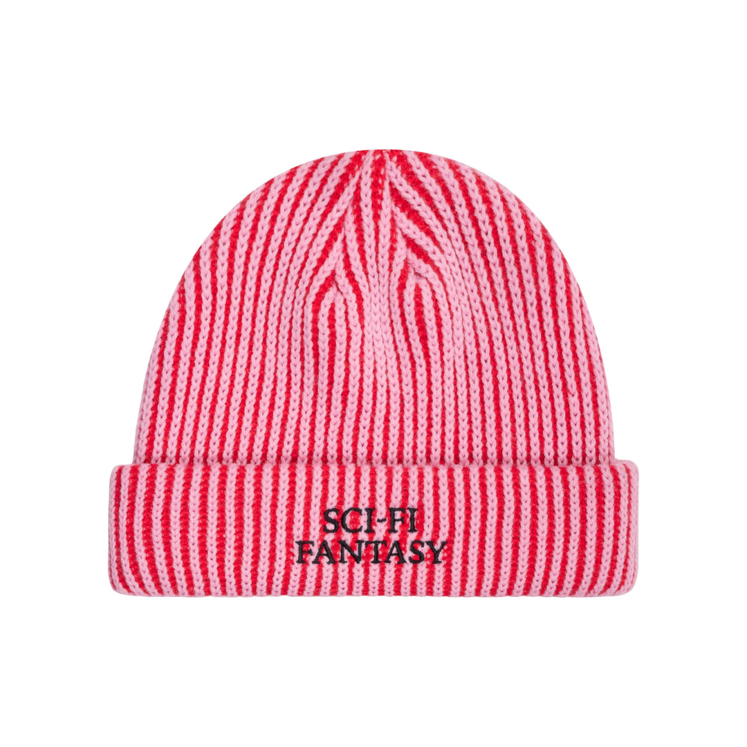Sci-fi fantasy - Logo Beanie Pink/Dark Red