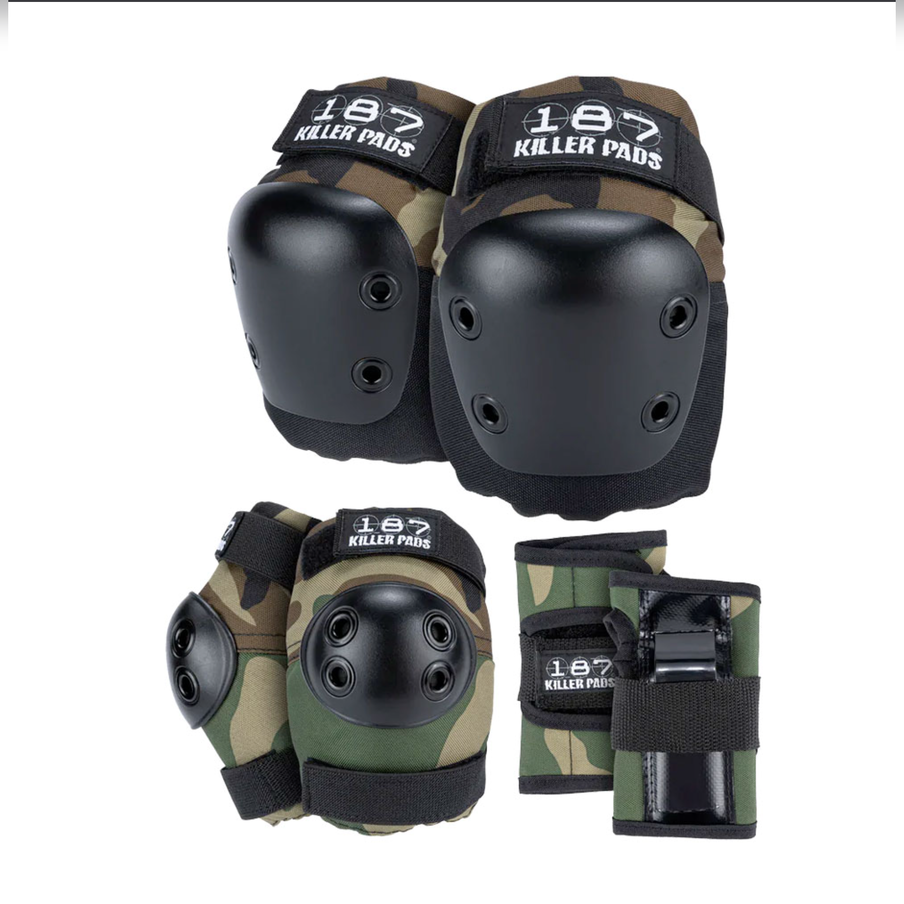 187 Killer pads Junior - Camo - Eva Hardware