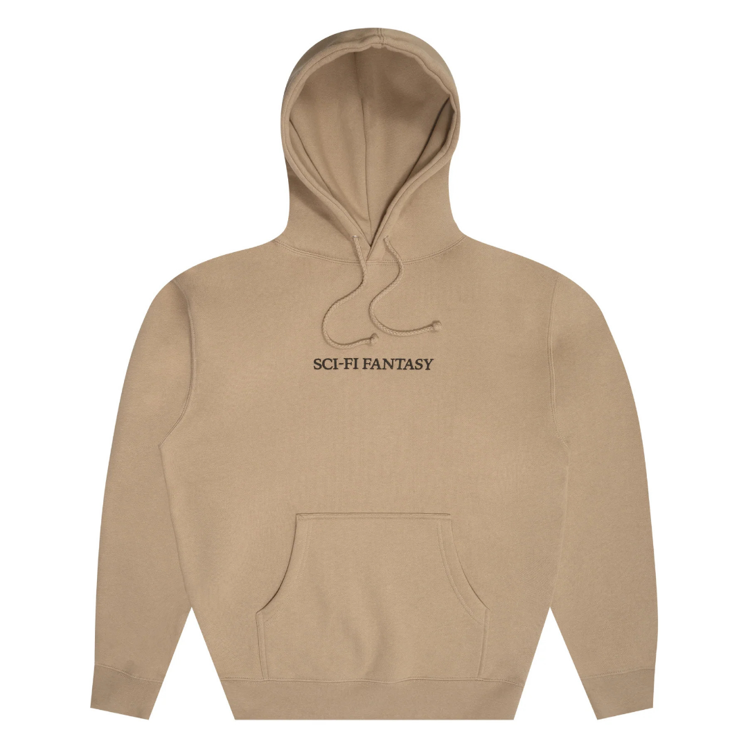 Sci-fi fantasy - Logo Hoodie Stone