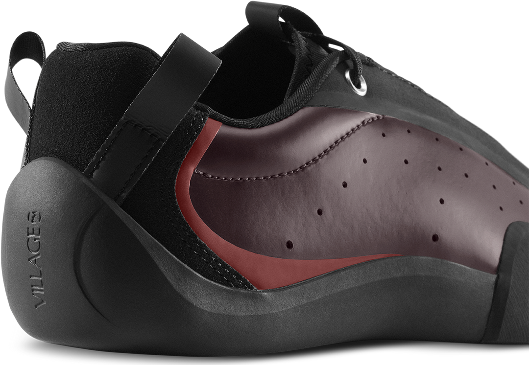 Village PM - 2 PM - Maroon - Synthetic Leather