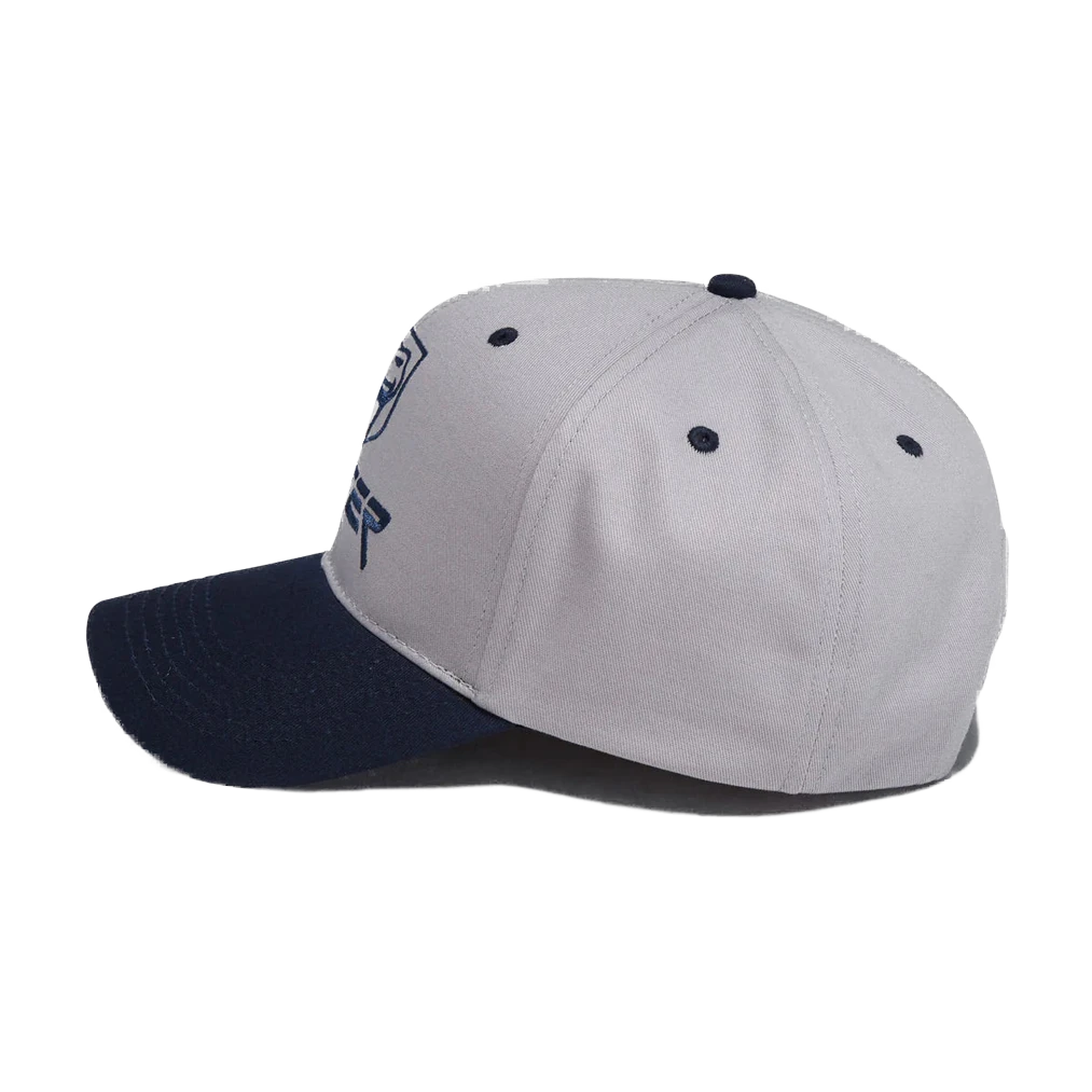 Baker - Viper Snapback - Grey/Navy - Eva Hardware
