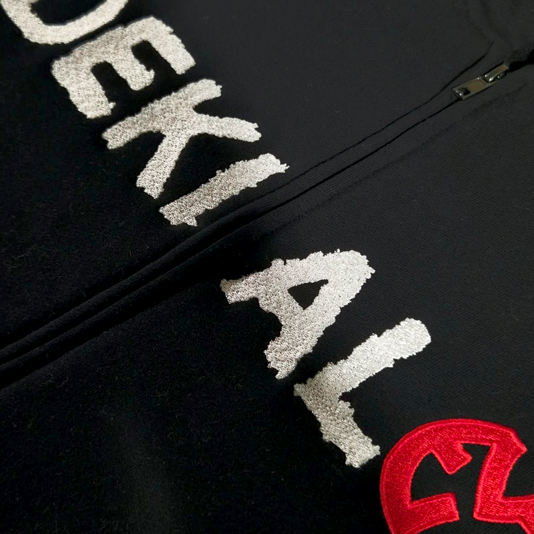 Deki Alem 4 Eva Zip Hoodie Black