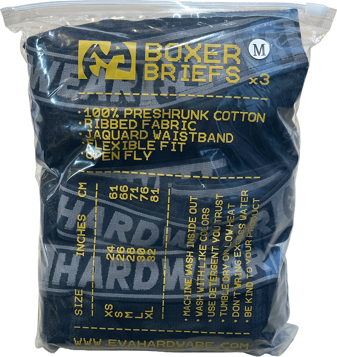 Eva Hardwear Boxer Briefs - 3-Pack