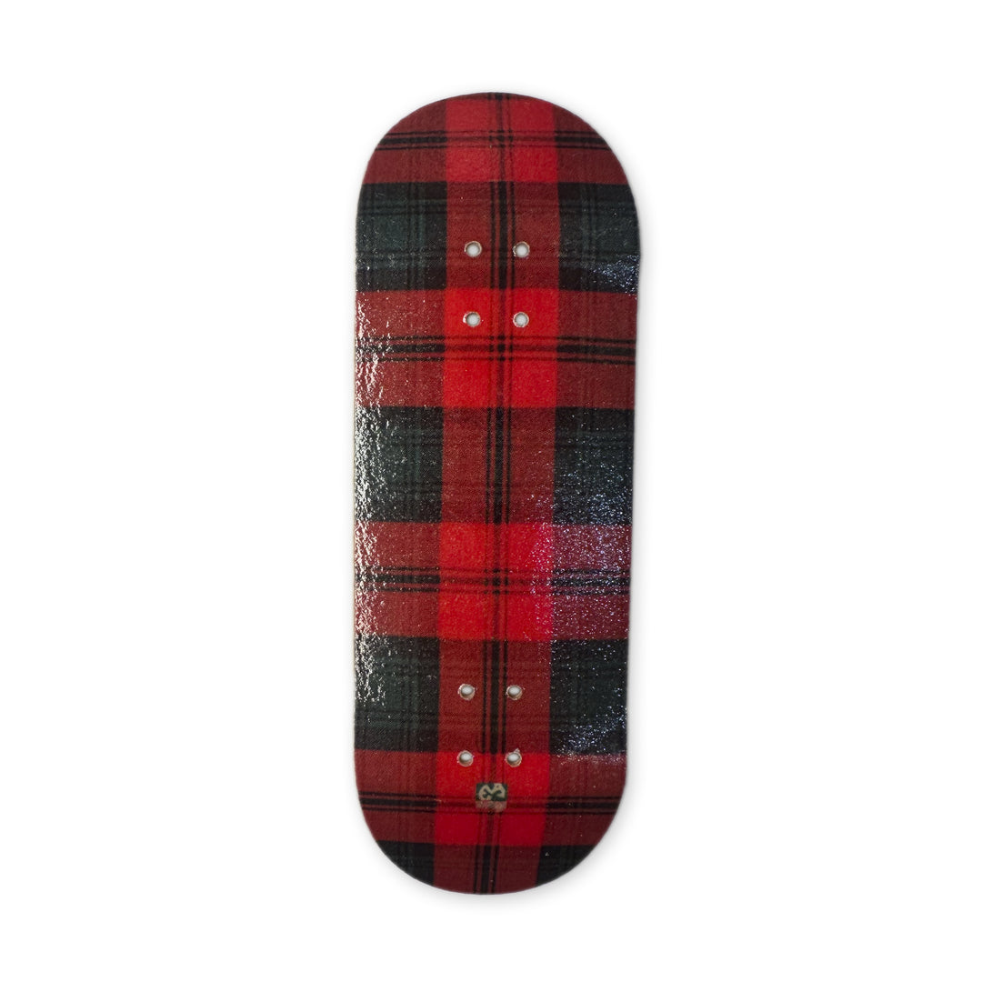 Eva Fingerboard - Wood Tartan