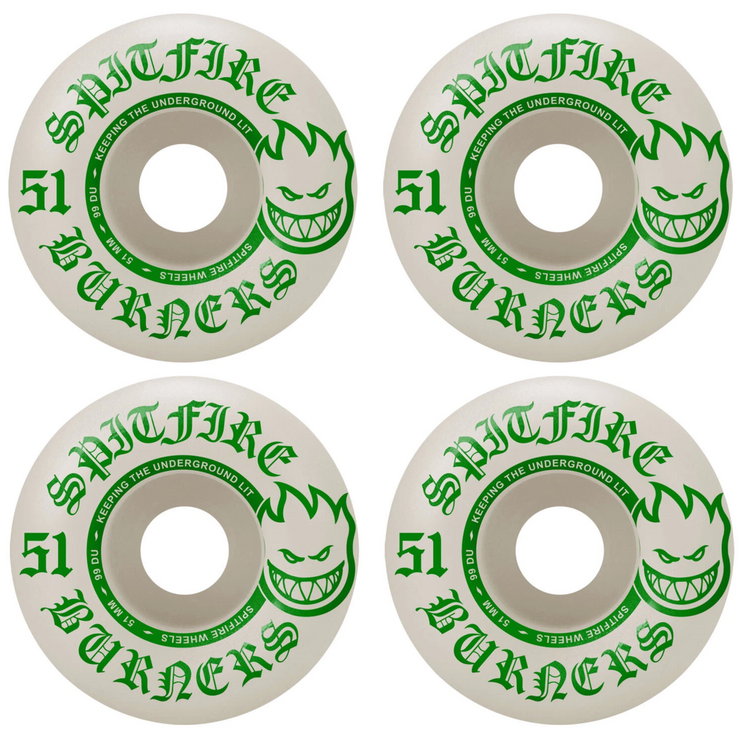 Spitfire - BURNER GREEN 51mm
