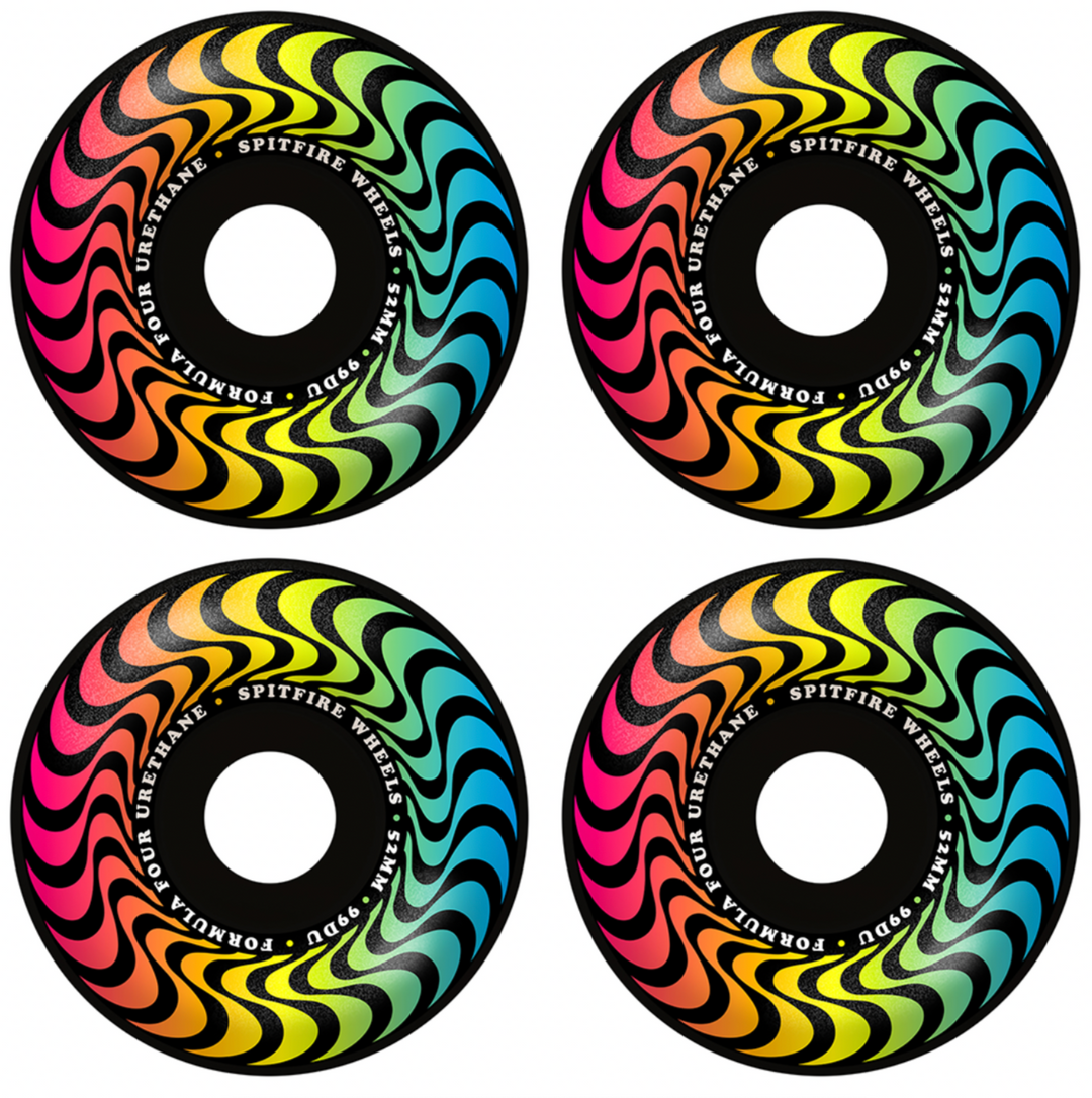 Spitfire - TRIPPY SWIRL BLACK FULL CONICAL 54mm