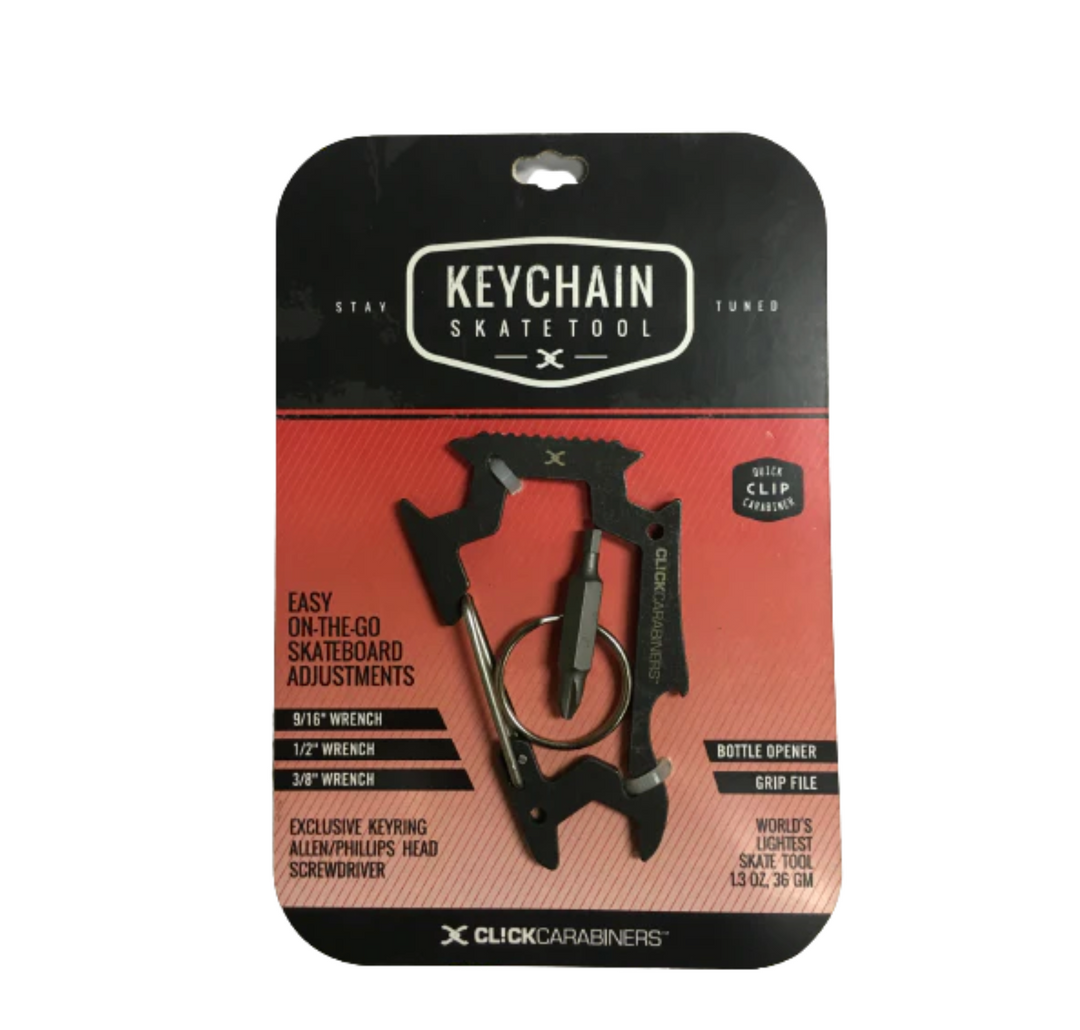 Click Carabiners - Keychain skate tool