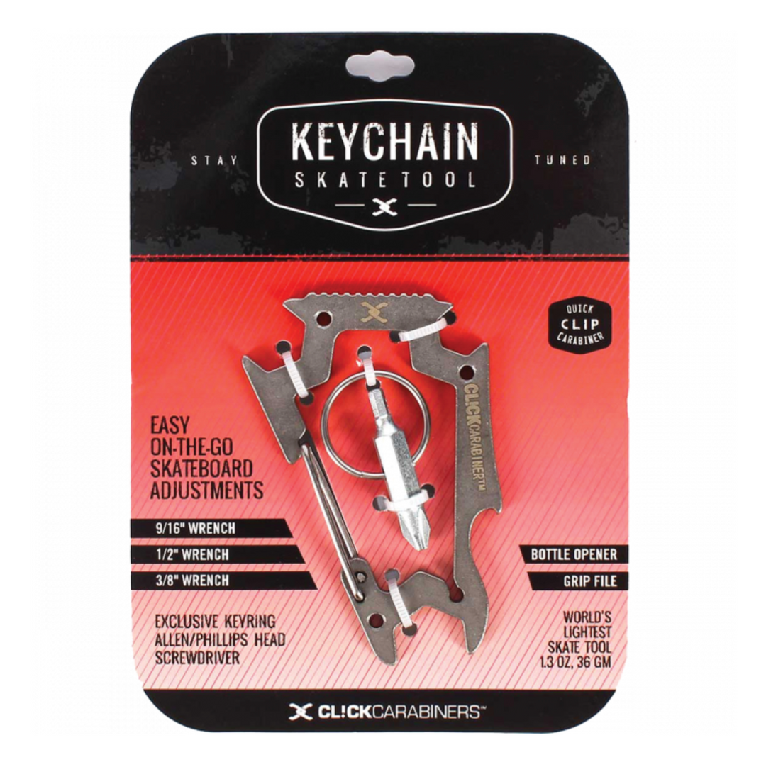 Click Carabiners - Keychain skate tool
