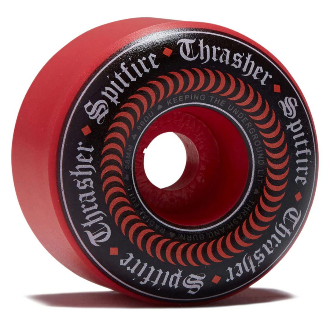 Spitfire x Thrasher - Formula Four Oath Radial Full Wheels 58 mm