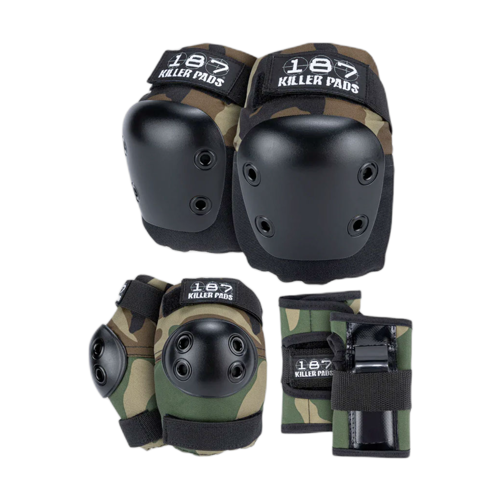 187 Killer pads Junior - Camo - Eva Hardware