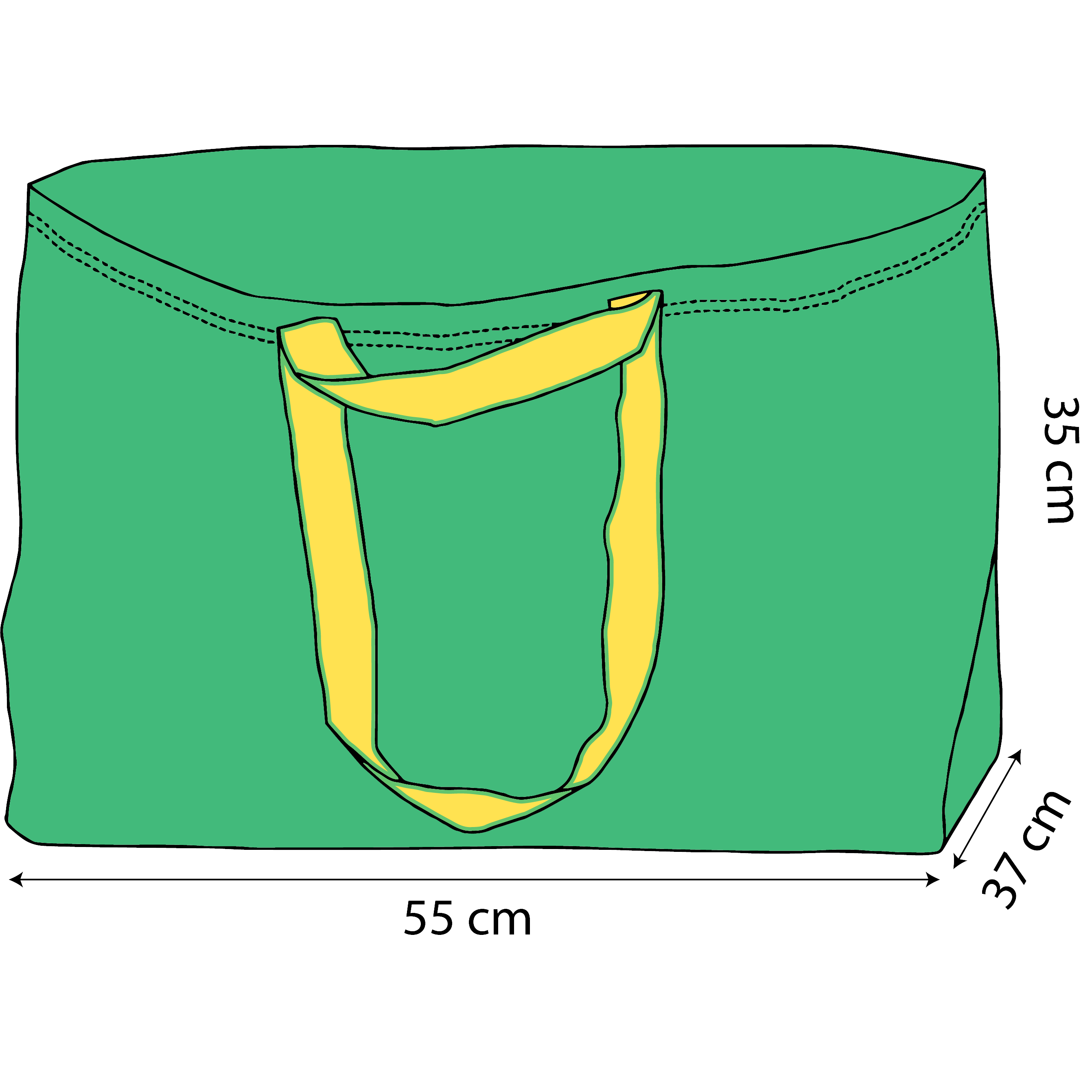 Brädpåse (carrier bag) - Eva Hardware