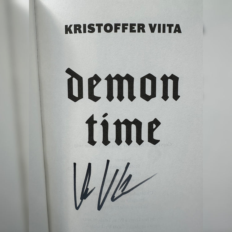 Demon Time - Signerat ex - Eva Hardware