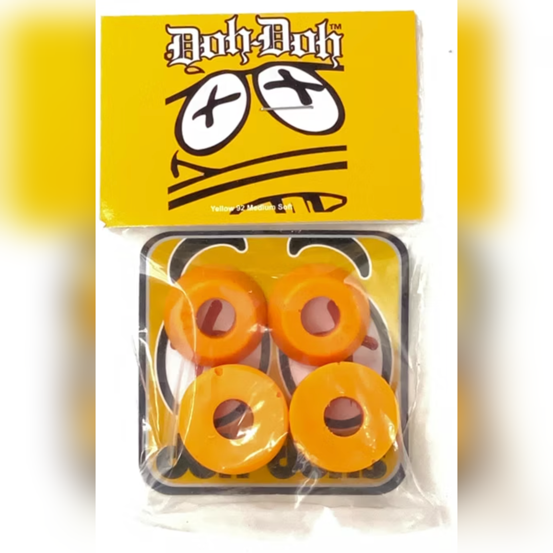 Doh-Doh's - Yellow Bushings Soft/Med 92A - Eva Hardware
