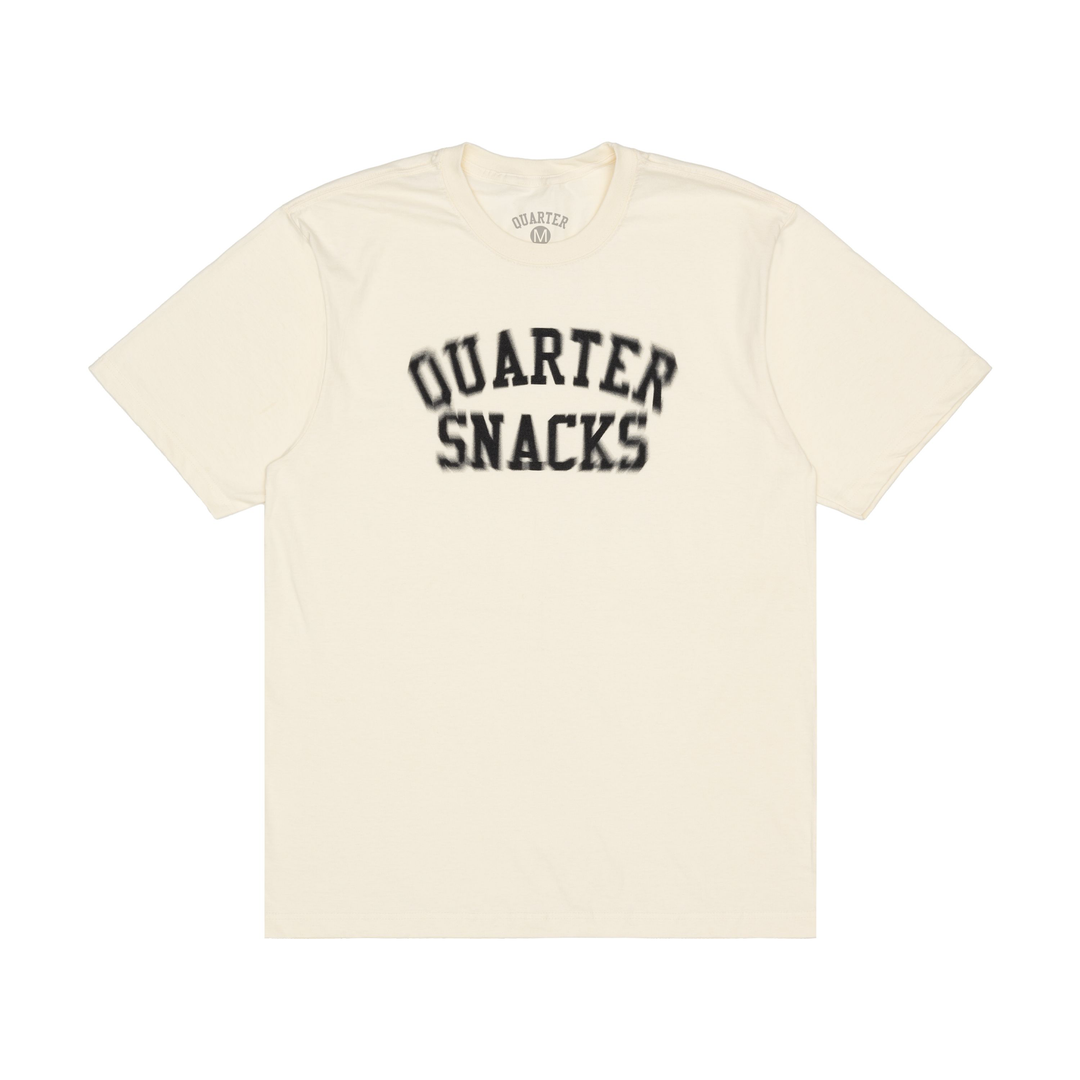 Quartersnacks - Motion Arch T-Shirt Cream