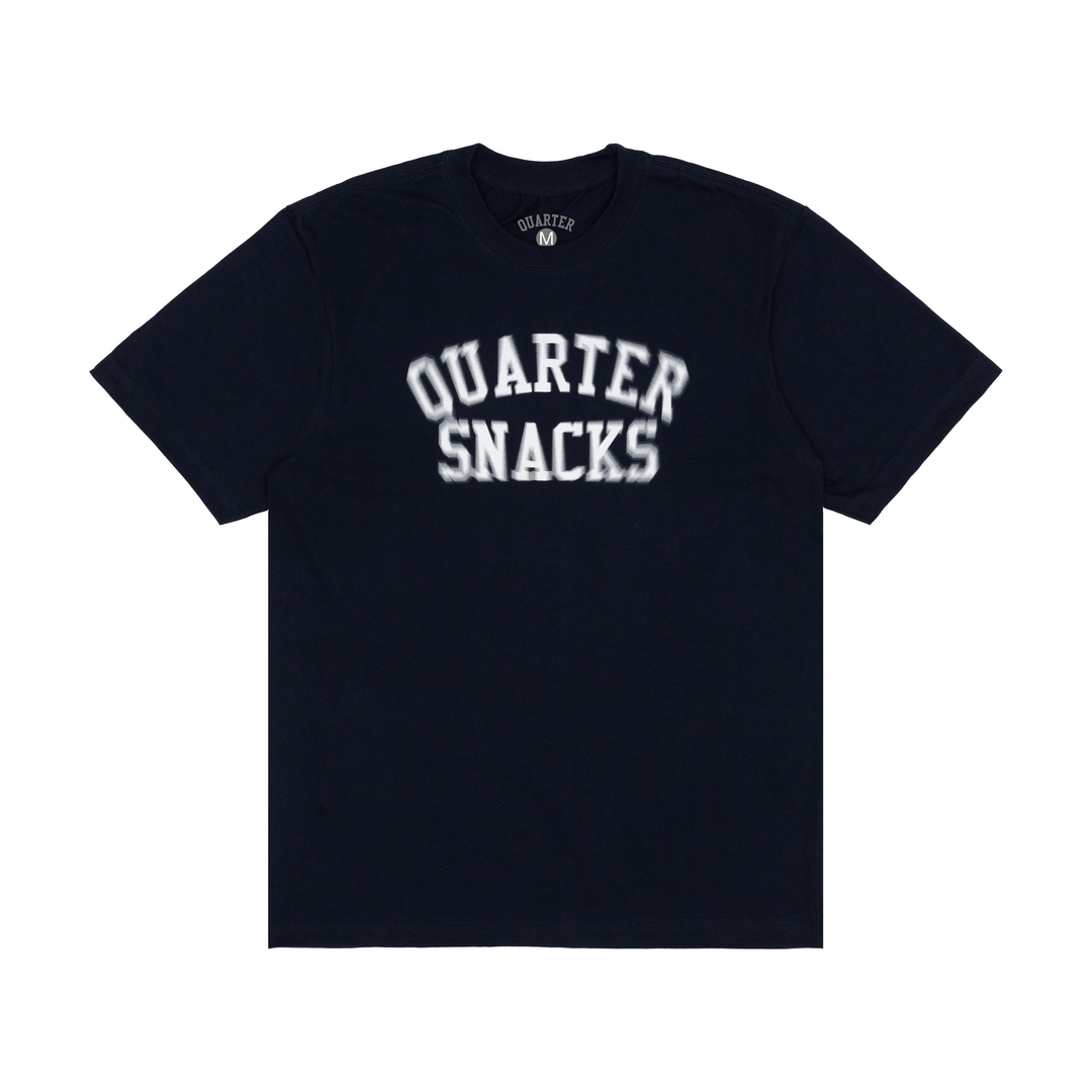 Quartersnacks - Motion Arch T-Shirt Navy