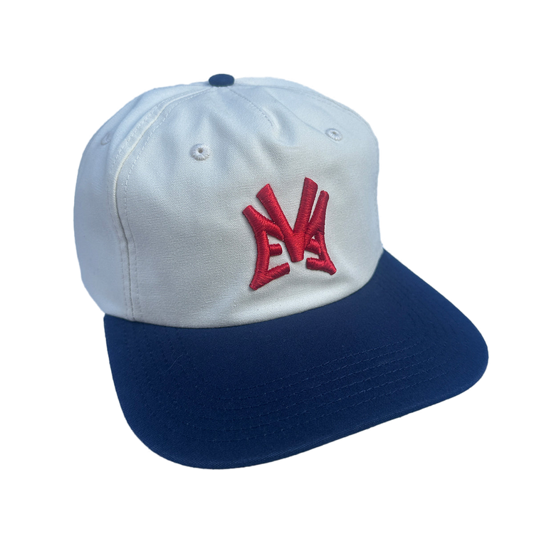 Eva - NY Snapback - Cream/Navy - Eva Hardware