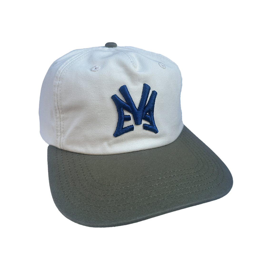 Eva - NY Snapback Cream/Olive
