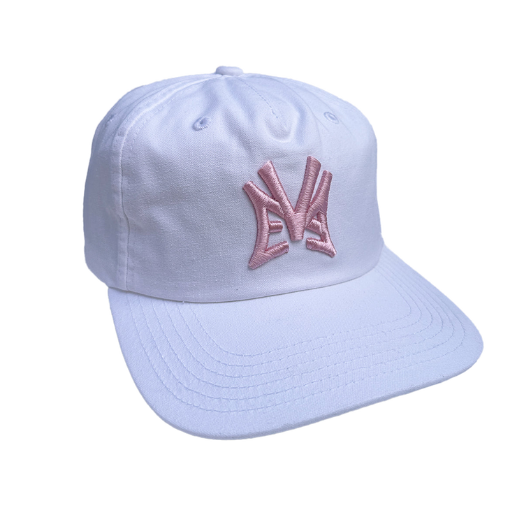 Eva - NY Snapback - White