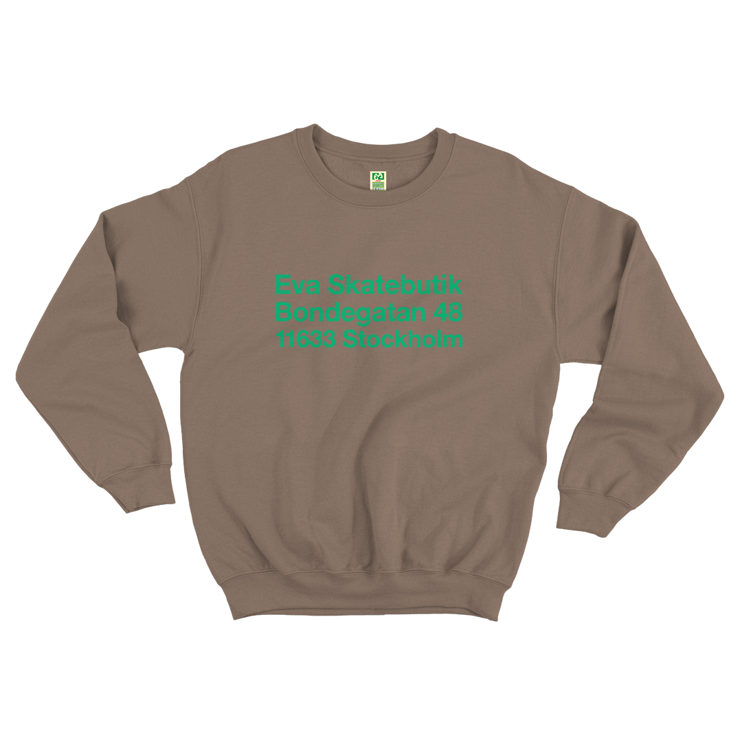 Eva - Skatebutik Sweatshirt, light brown