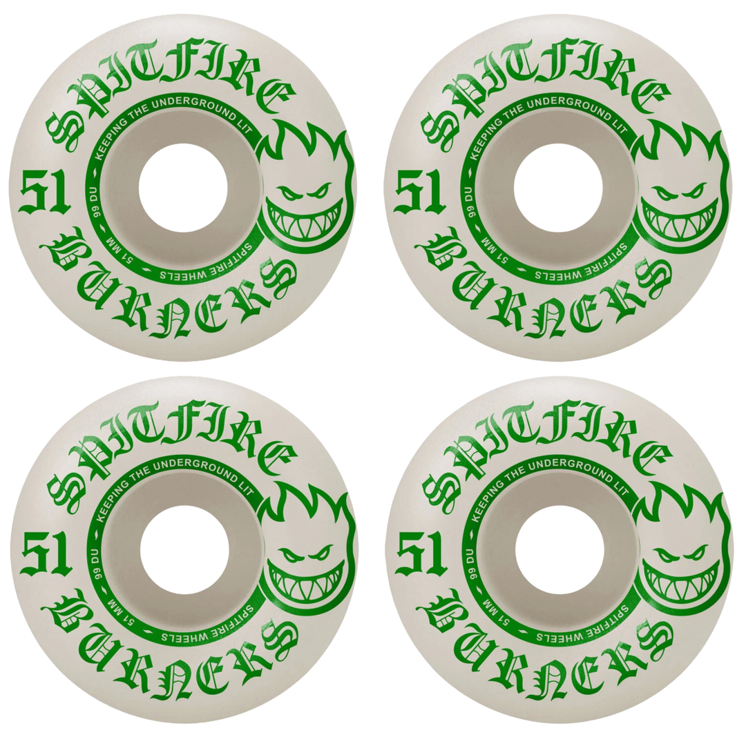 Spitfire - BURNER GREEN 51mm