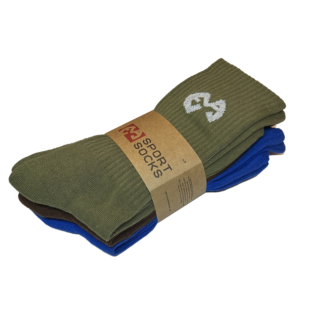 Eva - Sport Socks - 3 pack